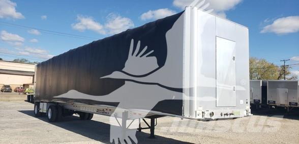 Benson 524 ALUM FLAT Curtain sider semi-trailers