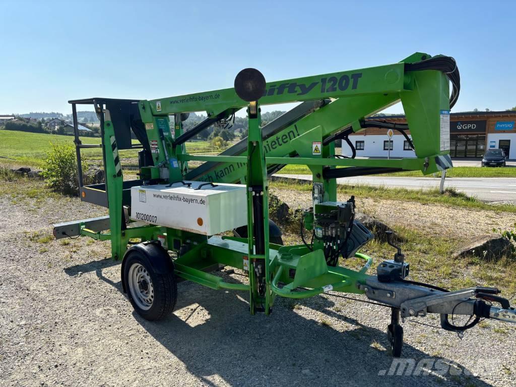 Niftylift 120 T Trailer mounted platforms