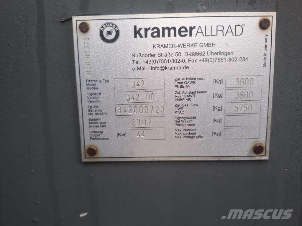 Kramer 380 Wheel loaders