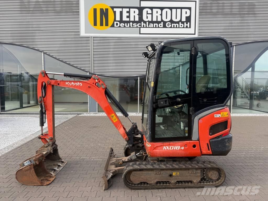 Kubota KX 018-4 Mini excavators < 7t (Mini diggers)