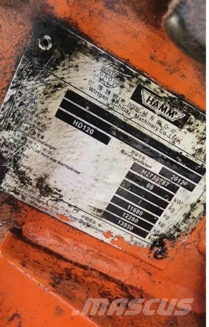 Hamm HD 120 Twin drum rollers