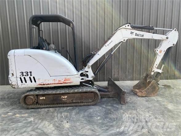 Bobcat 331G Mini excavators < 7t (Mini diggers)