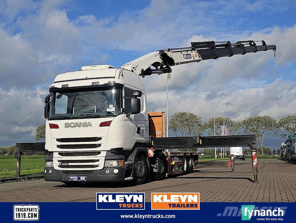 Scania R490 Flatbed / Dropside trucks