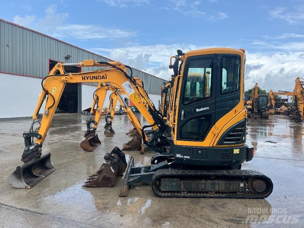 Hyundai R30 Z-9AK Mini excavators < 7t (Mini diggers)
