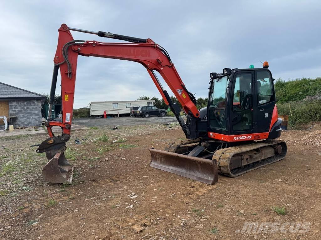 Kubota KX 080-4 Mini excavators  7t - 12t