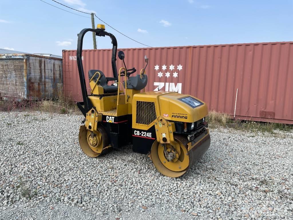 CAT CB224E Twin drum rollers