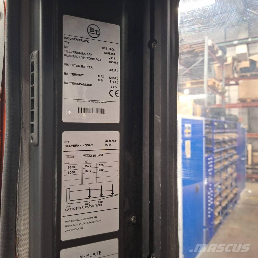 Toyota RRE160CC Reach truck