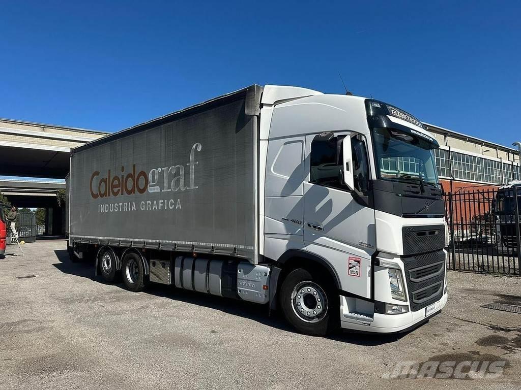 Volvo FH 460 Curtain sider trucks