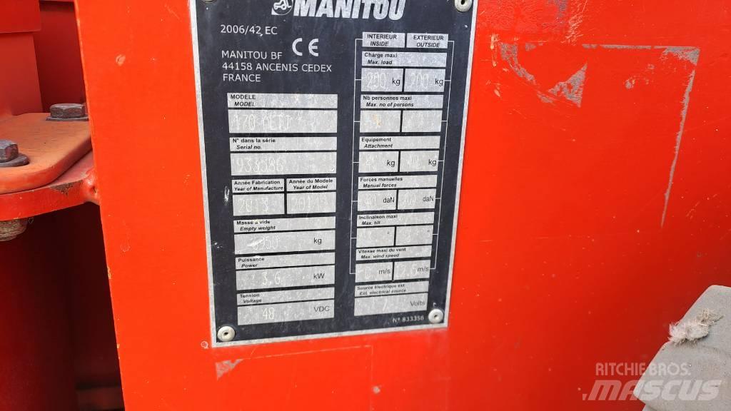 Manitou 170AETJ-L Articulated boom lifts