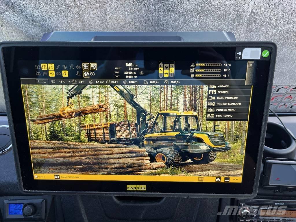 Ponsse Buffalo 8W Forwarders