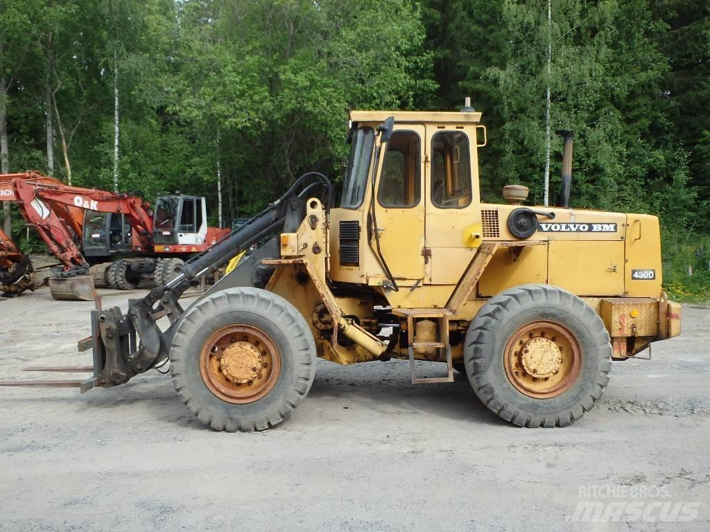 Volvo BM 4300 4x4 Wheel loaders
