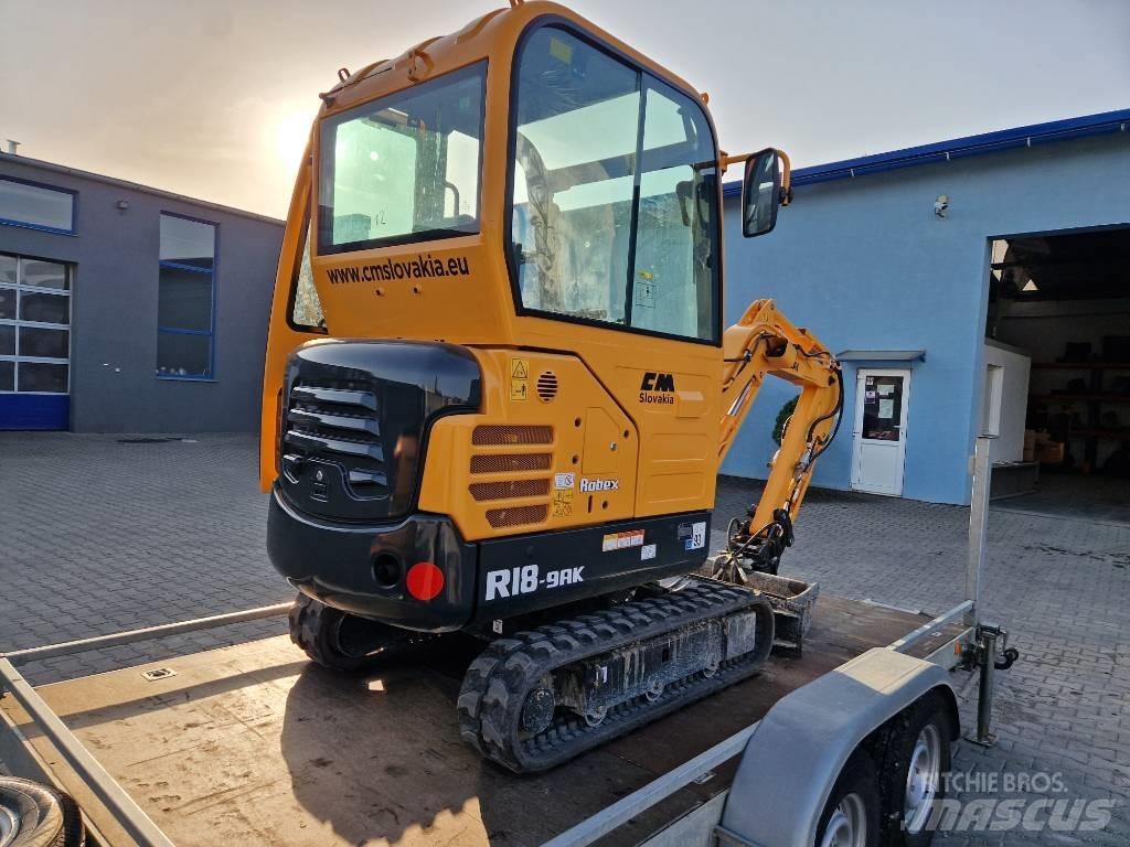 Hyundai R18-9AK Mini excavators < 7t (Mini diggers)