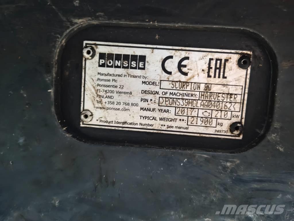 Ponsse Scorpion Harvesters