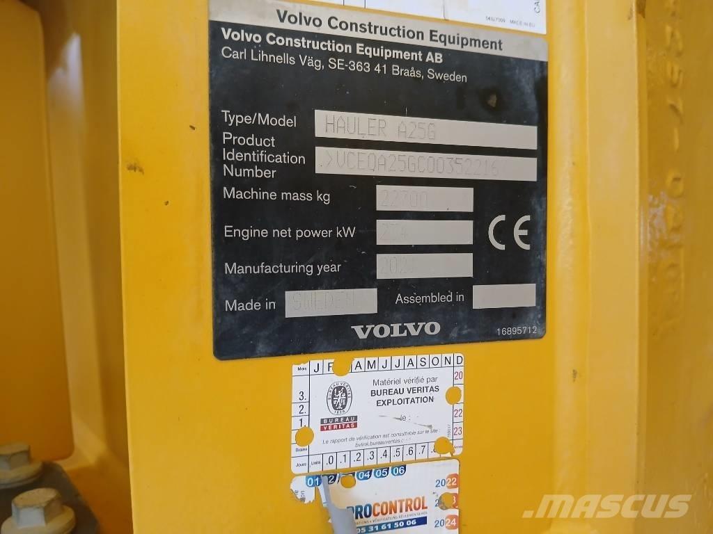 Volvo A 25 G Articulated Haulers