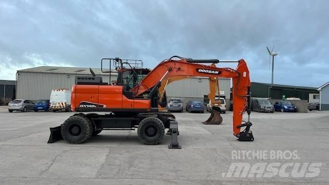Doosan DX140W-5 Wheeled excavators