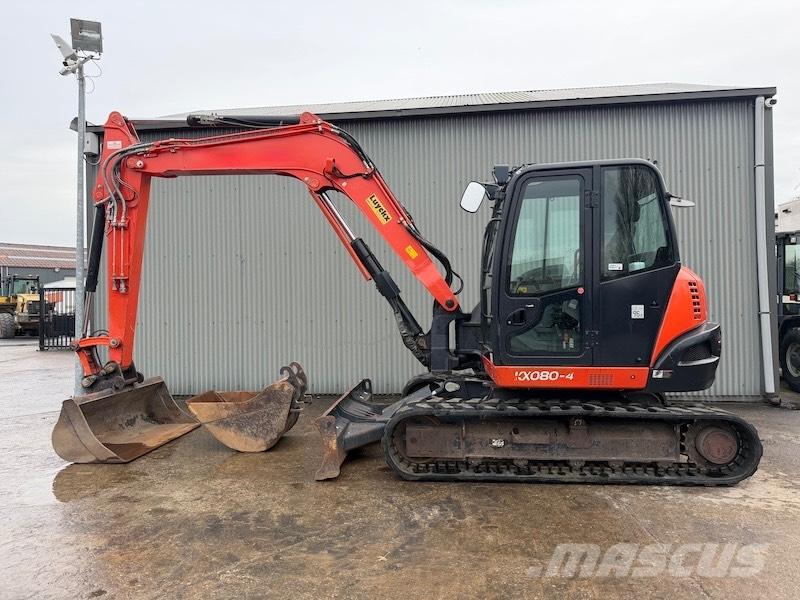 Kubota KX 080-4 Mini excavators  7t - 12t