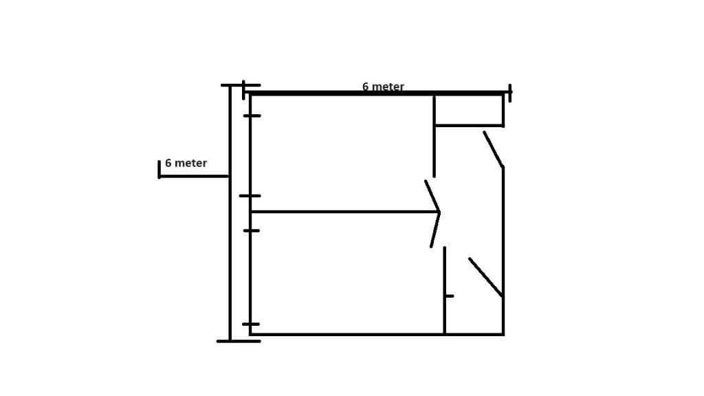  Units tekoop 6x6 Site Accomodation