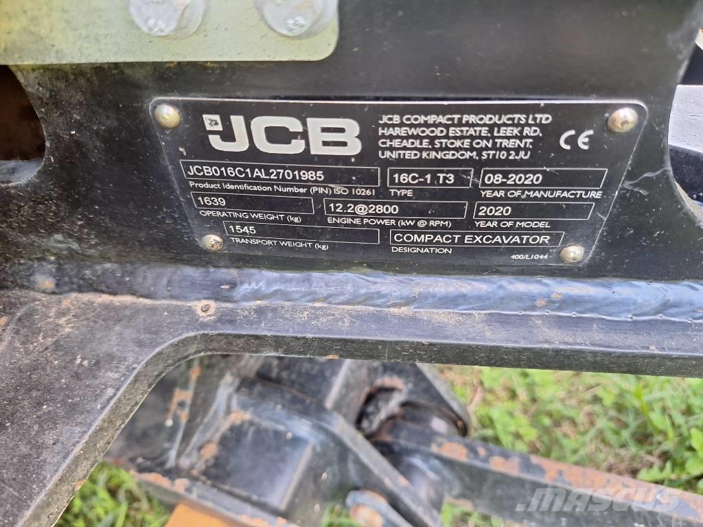 JCB 16 C-1 Mini excavators < 7t (Mini diggers)