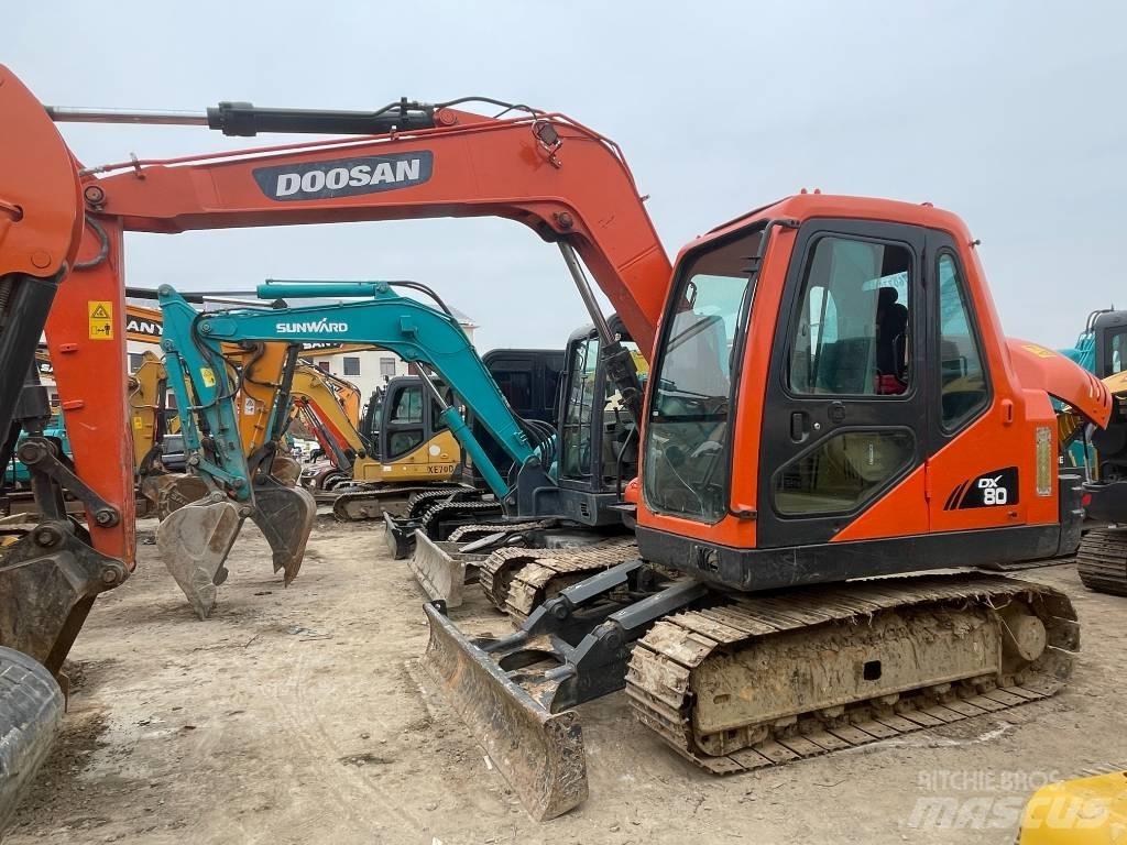 Doosan DX80 Mini excavators < 7t (Mini diggers)