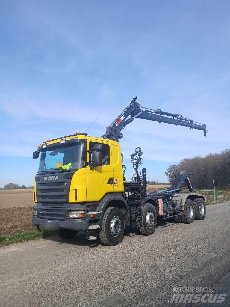 Scania R 420 Hook lift trucks