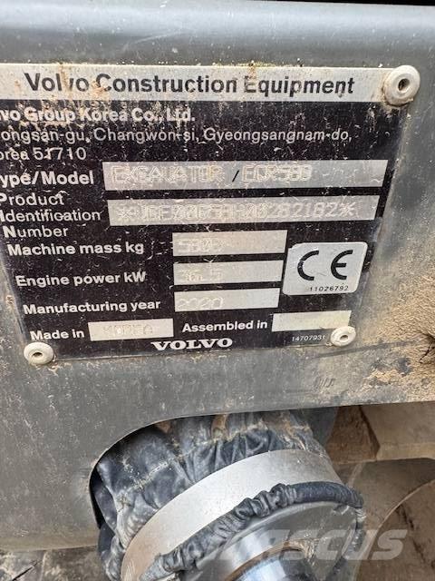 Volvo ECR58D Mini excavators < 7t (Mini diggers)