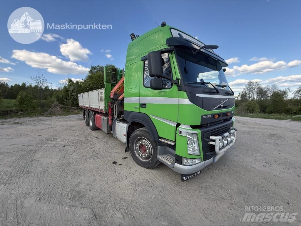 Volvo FM 460 Truck mounted cranes