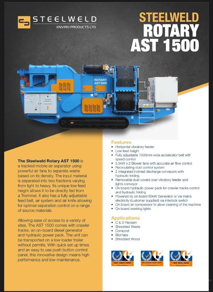  STEELWELD AST1500 Mobile screeners