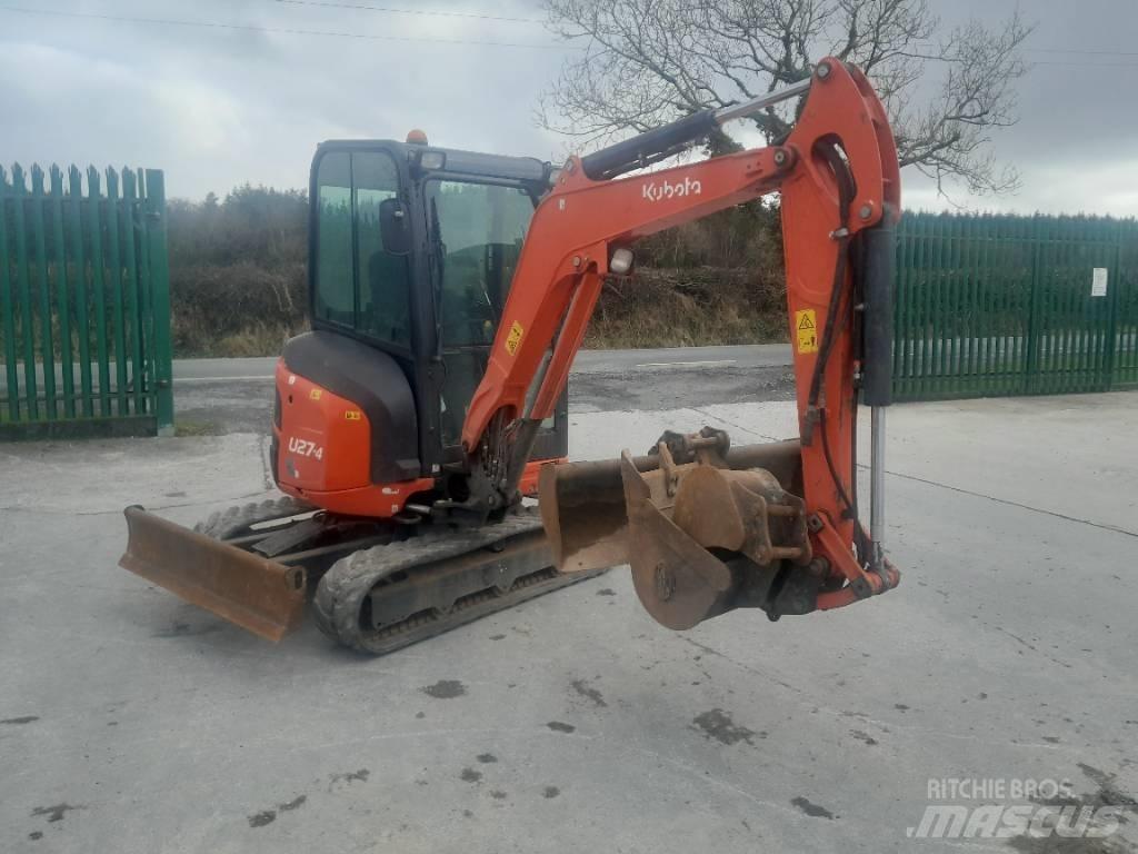 Kubota U 27-4 Mini excavators < 7t (Mini diggers)