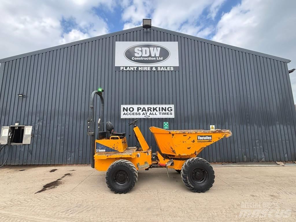 Thwaites 3 ton Site dumpers