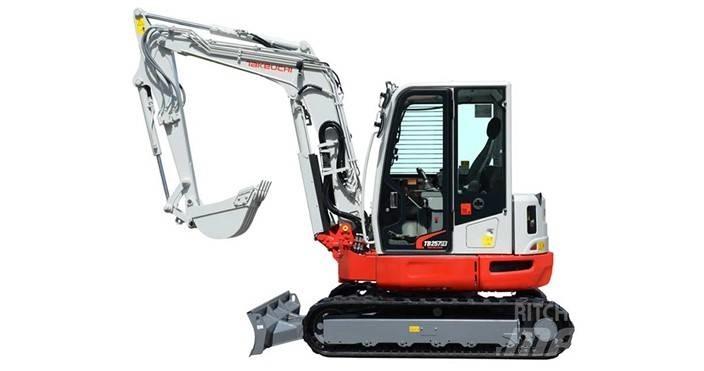 Takeuchi TB257FR Mini excavators < 7t (Mini diggers)