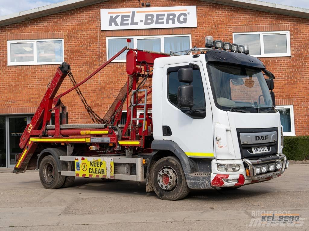 DAF LF230 4x2 Skip bin truck
