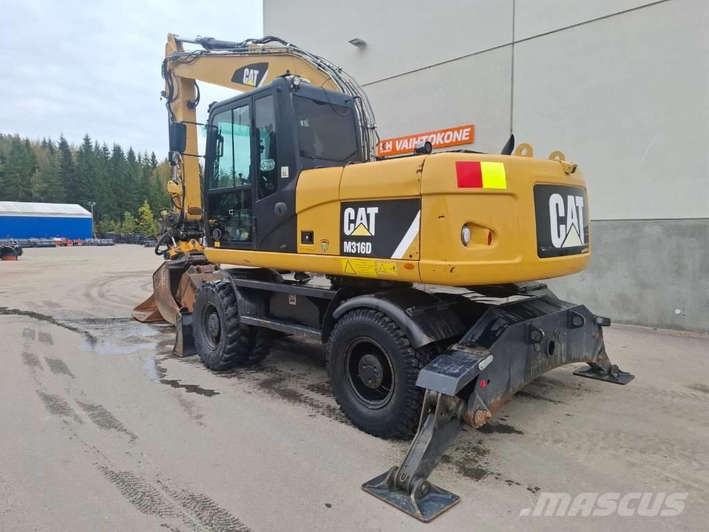 CAT 316D Wheeled excavators