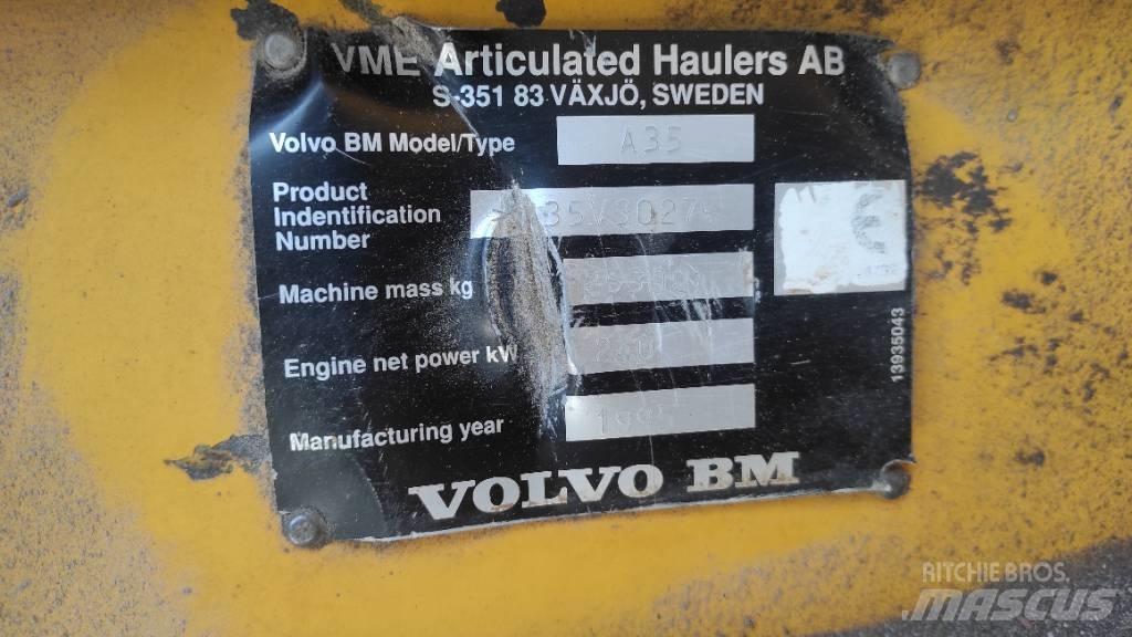 Volvo A 35 Articulated Haulers