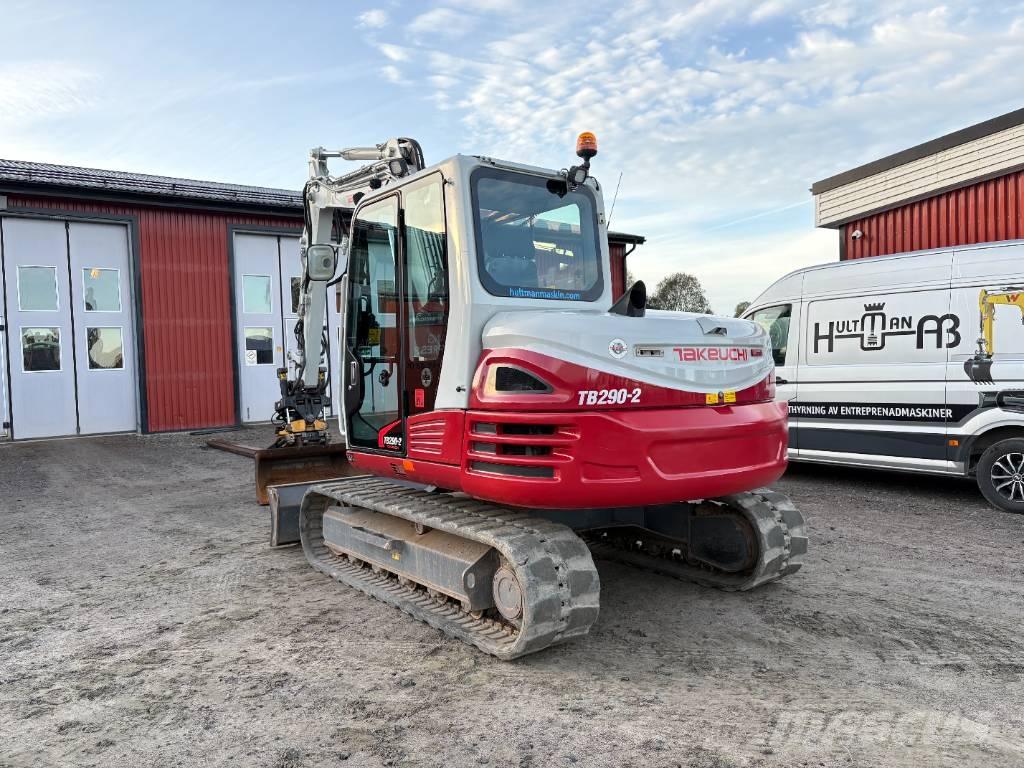 Takeuchi TB290 Mini excavators  7t - 12t