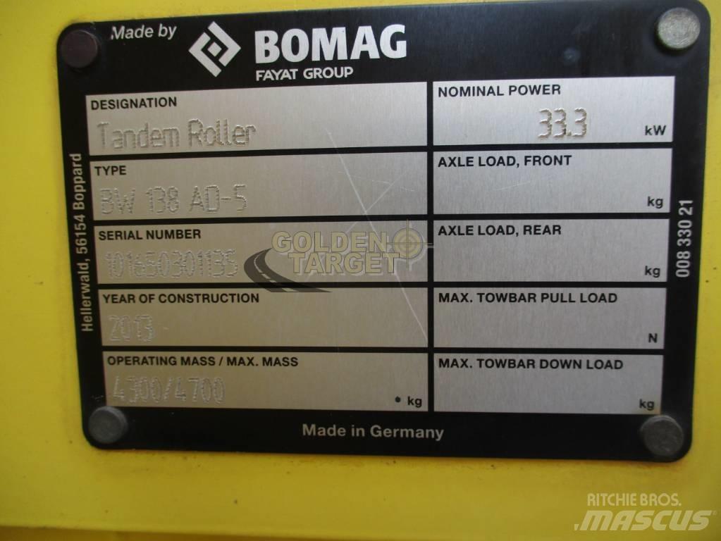 Bomag BW 138 AD-5 Twin drum rollers