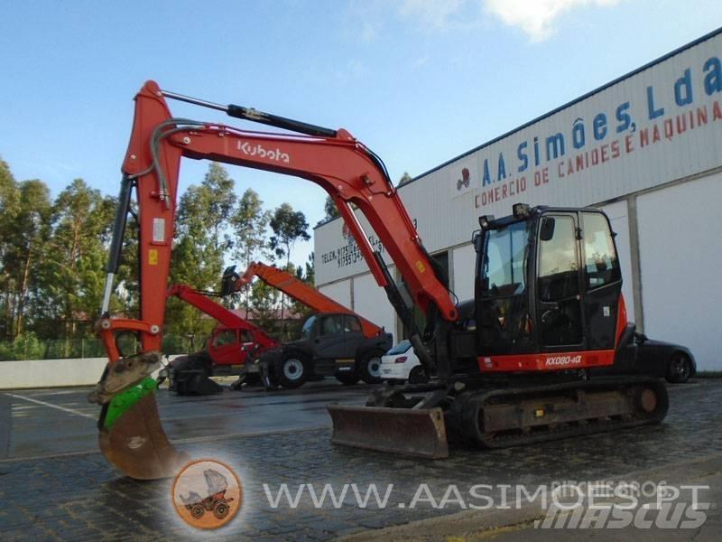 Kubota KX 080-4 Mini excavators  7t - 12t