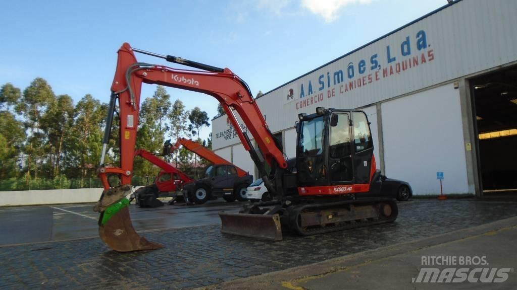 Kubota KX 080-4 Mini excavators  7t - 12t