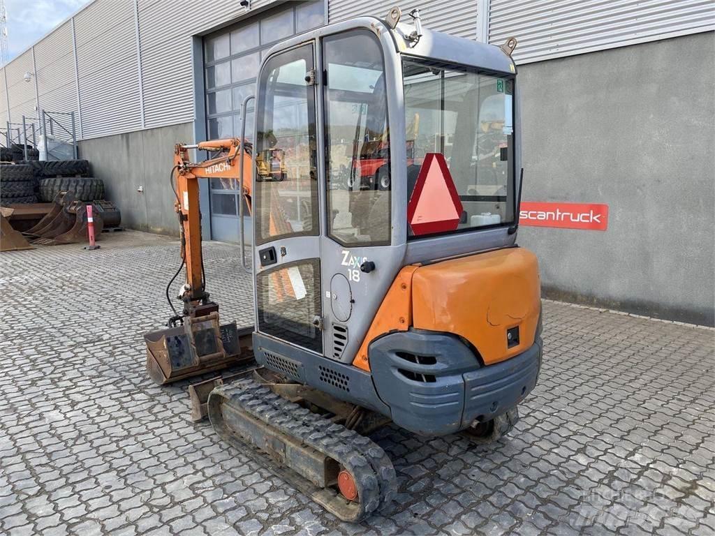 Hitachi ZX18 Wheeled excavators