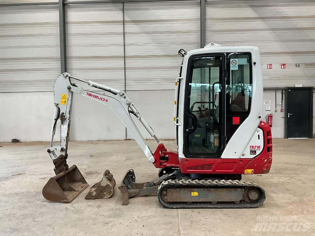 Takeuchi TB 216 Mini excavators < 7t (Mini diggers)
