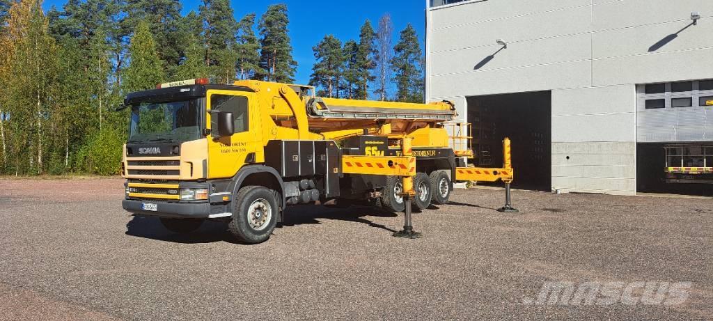 Scania P124 GB Truck mounted platforms