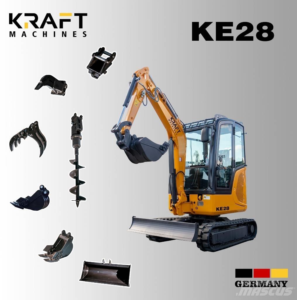 Kraft KE28 Mini excavators < 7t (Mini diggers)