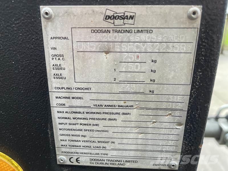 Doosan 7 / 31 E Compressors