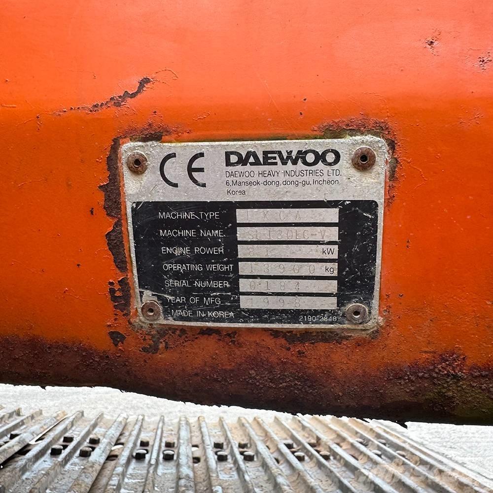 Daewoo 130LC Crawler excavators
