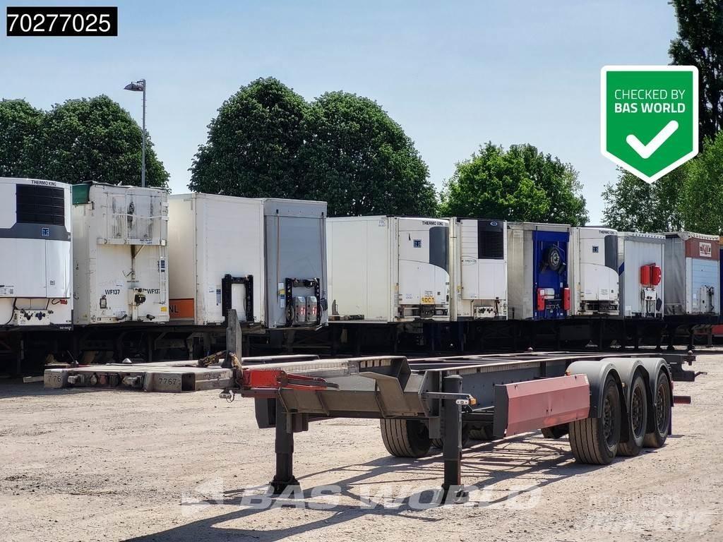 Van Hool 3 axles Container semi-trailers