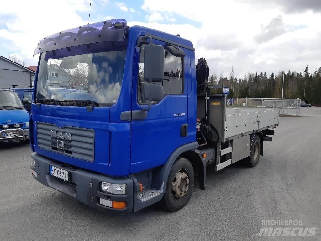 MAN TGL 8.180 Truck mounted cranes