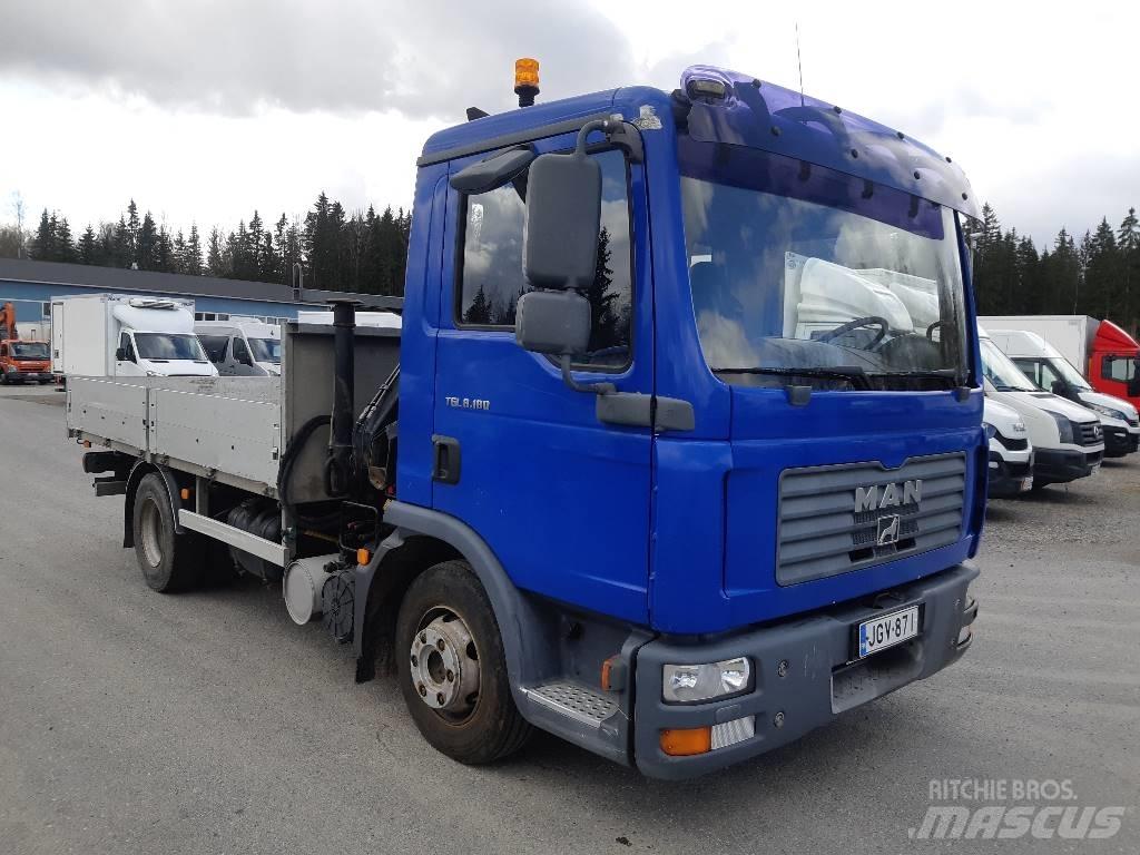 MAN TGL 8.180 Truck mounted cranes