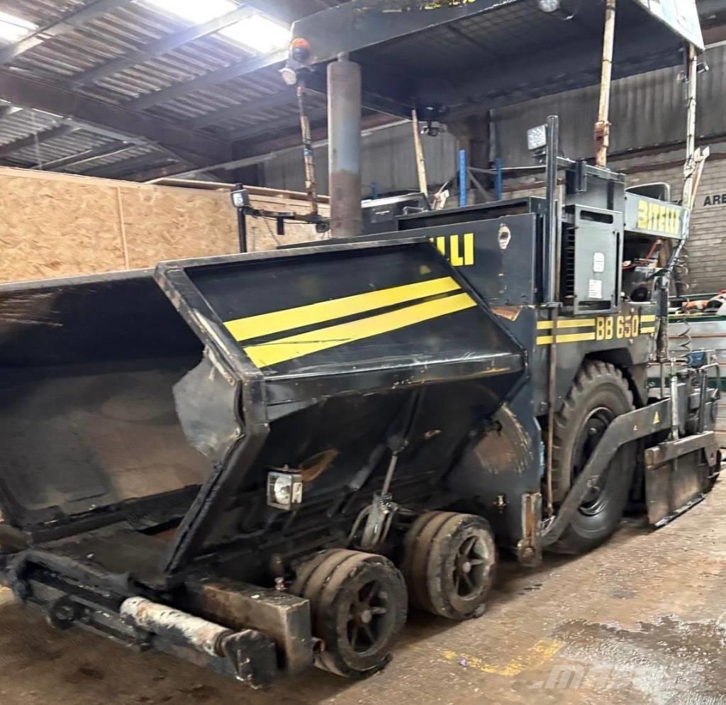 Bitelli BB 650 Asphalt pavers