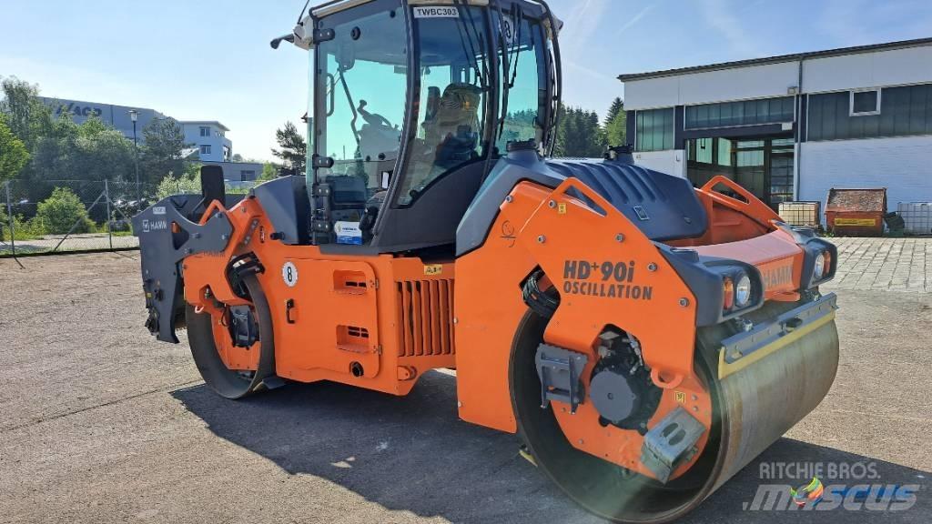 Hamm HD+ 90i VO-S Twin drum rollers