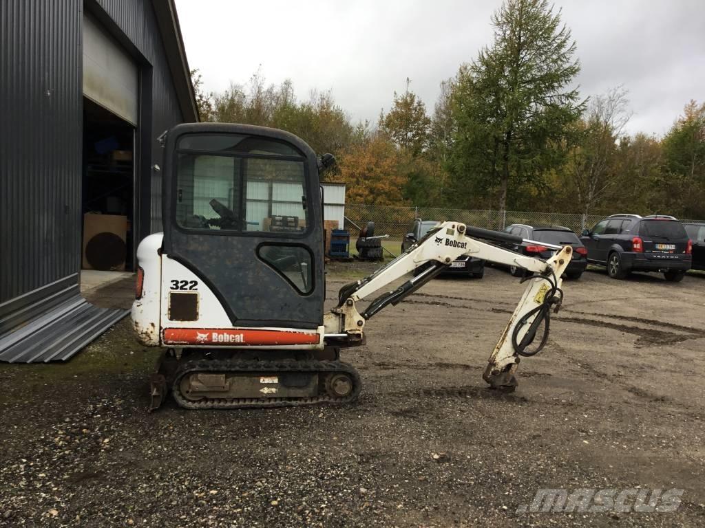 Bobcat 322 G Mini excavators < 7t (Mini diggers)
