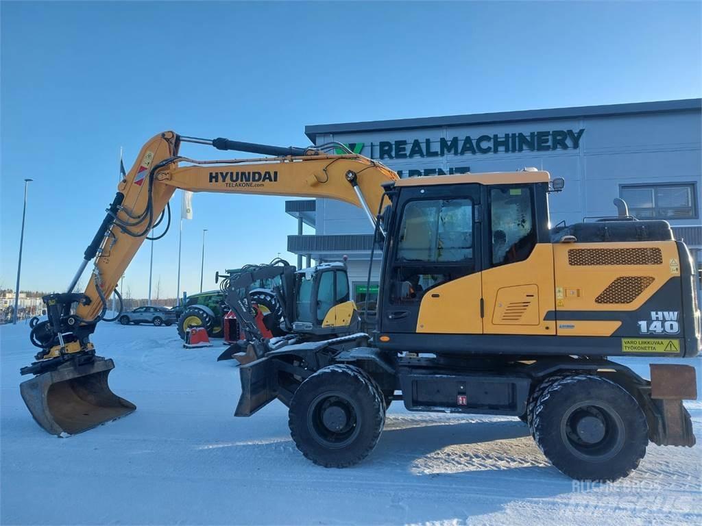 Hyundai HW140 Wheeled excavators